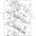 JCB Part No.# 590/40555, Rod piston - JCB Spare Parts