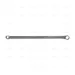 SLIM DOUBLE RING WRENCH 1/4" - 5/16" 15º BENT AEROSPATIAL CHROME PLATING - EGA Master