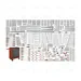 UNIVERSAL SET 505 PCS (INCH) WITH ROLLER CABINET AND FOAM TRAYS - EGA Master
