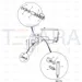 JCB Part No.# 1305/1710Z, SET 3/8UNCx1.1/2 HT - JCB Spare Parts