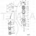 JCB Part No.# 265/00565, CAP END - JCB Spare Parts