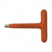 HEXAGONAL "T" WRENCH 5 x 120 MM 1000 V - EGA Master