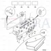 JCB Part No.# 25/221051, Manifold Pilot Blo - JCB Spare Parts