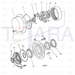 JCB Part No.# 828/00248, O RING 204-200-4490 - JCB Spare Parts
