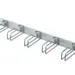 Rittal, DK Cable Management Panel, 2 U, With Cable Routing Bars