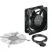 Rittal, DK Fan Expansion Kit, Whd: 119X119X38 Mm, 230 V, 1 ~, 50/60 HZ