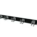 Rittal, DK Cable Management Panel, 1 U, With Steel Rings