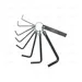 TAMPER TORX RING KEYS SET OF 8 PCS. EGA - EGA Master