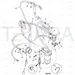 JCB Part No.# 649/51482, HOSE.DIESEL RETURN - JCB Spare Parts