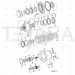 JCB Part No.# 10/906905, BEARING ROLLER - JCB Spare Parts