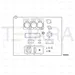JCB Part No.# 02/950490, Kit-gasket - JCB Spare Parts