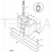 JCB Part No.# 335/00793, MOUNTING REAR W.A. - JCB Spare Parts