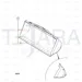 JCB Part No.# 510/99402, Toeplate 2548mm wide 23 holes (Weld-In) - JCB Spare Parts