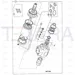 JCB Part No.# 332/D4864, STEER VALVE + SHOCKS (N) - JCB Spare Parts