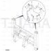 JCB Part No.# 332/C9990, VANE SENSOR 3 WAY DTM - JCB Spare Parts