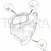 JCB Part No.# 332/E8077, (W) (P) SIDE CONSOLE(EN474) - JCB Spare Parts