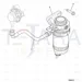 JCB Part No.# 320/07154, LP HOSE, FILTER-PUMP - JCB Spare Parts