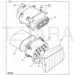 JCB Part No.# 332/C3006, Adapter scavenge - JCB Spare Parts