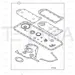 JCB Part No.# 02/910802, KIT-GASKET BOTTOM - JCB Spare Parts