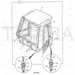 JCB Part No.# 265/00241, CAB MNT.60 shore - JCB Spare Parts