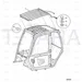 JCB Part No.# 335/08856, WA ROOF GUARD - JCB Spare Parts