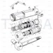 JCB Part No.# 1208/0022, BUSH-SPRING STEEL - JCB Spare Parts