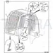JCB Part No.# 331/66608, (W) (P) DOOR GAS STRUT 150N ROBOT P209 - JCB Spare Parts
