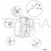 JCB Part No.# 701/80214, SWITCH ASSY-DPCO RED WITH LOCK - JCB Spare Parts