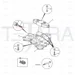 JCB Part No.# 716/30134, SENSOR GEARTOOTH - JCB Spare Parts