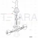 JCB Part No.# 331/41963, OVAL POD GAITER - JCB Spare Parts