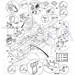 JCB Part No.# 721/10760, Harness Boom Workl - JCB Spare Parts