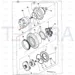JCB Part No.# 05/903838, SPACER - JCB Spare Parts