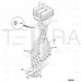 JCB Part No.# 928/60322, 3SP MULTI LEVER - AUX LEF - JCB Spare Parts
