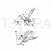 JCB Part No.# 910/36500, CABLE BRAKE - JCB Spare Parts