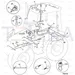 JCB Part No.# 721/11543, Harness Rear Cab UK - JCB Spare Parts
