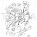 JCB Part No.# 161/00852, (W) P42+P54 UPPER DOOR GREY - JCB Spare Parts