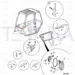 JCB Part No.# 826/11083, Latch Left Hand Door - JCB Spare Parts