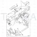 JCB Part No.# 826/00871, "THIN NUT 1/8""BSP" - JCB Spare Parts