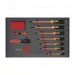 TRAY - SET OF SCREWDRIVERS 1000 V ( INCHES) ANTIDROP ACO - EGA Master