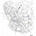 JCB Part No.# 320/08609, BELT 8PK1995 AR3 - JCB Spare Parts