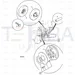 JCB Part No.# 04/600768, KIT - DRIVE PLATE - JCB Spare Parts