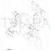 JCB Part No.# 2883/22395, Hose - JCB Spare Parts