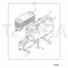 JCB Part No.# 02/203218, GASKET OIL COOLER - JCB Spare Parts