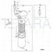 JCB Part No.# 32/925423, FUEL ELEMENT - JCB Spare Parts