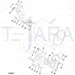 JCB Part No.# 2622/21237, DAMPER RUBBER - JCB Spare Parts