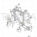 JCB Part No.# 02/801100, BELT TRIPLE SET - JCB Spare Parts