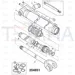 JCB Part No.# 559/60227, GA SHOVEL (416 BLACK REC Hallite) - JCB Spare Parts