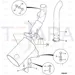 JCB Part No.# 331/27845, EXHAUST CONNECTOR 2WS - JCB Spare Parts