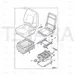JCB Part No.# 40/213600, SEAT - JCB Spare Parts