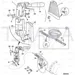 JCB Part No.# 910/60206, CABLE parkbrake - JCB Spare Parts